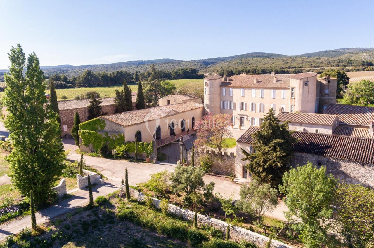 Location salle Caunes-Minervois (Aude) - Château de Villerambert #2