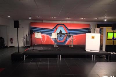 Logo avec le texte ’LDGSON’ en noir, accompagné d'une flèche violette orientée vers la droite.