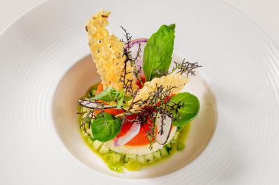 Logo du parc animalier et botanique de Branféré avec une silhouette de girafe et le texte ’La Fondation de France présente’.