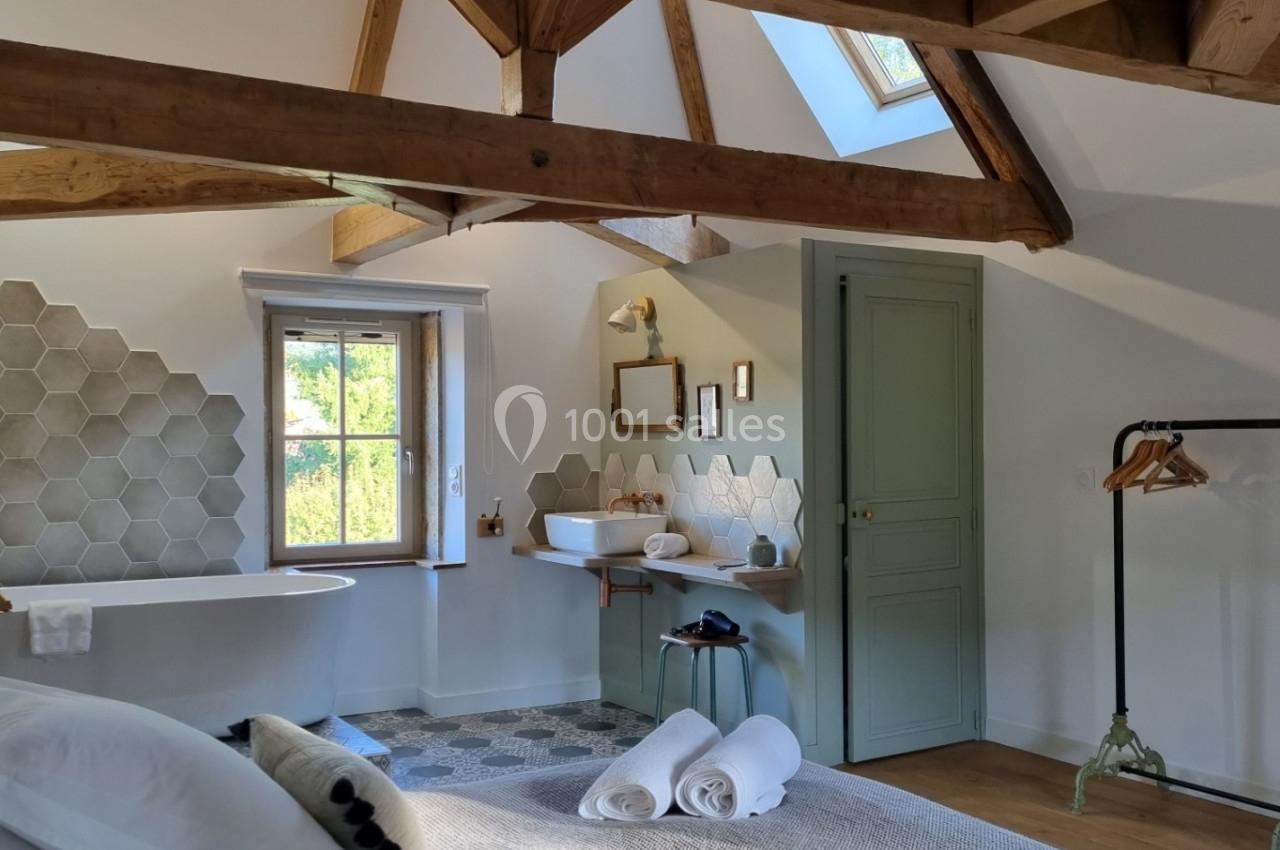 Location salle Château (Saône-et-Loire) - Tomette Singulière #15