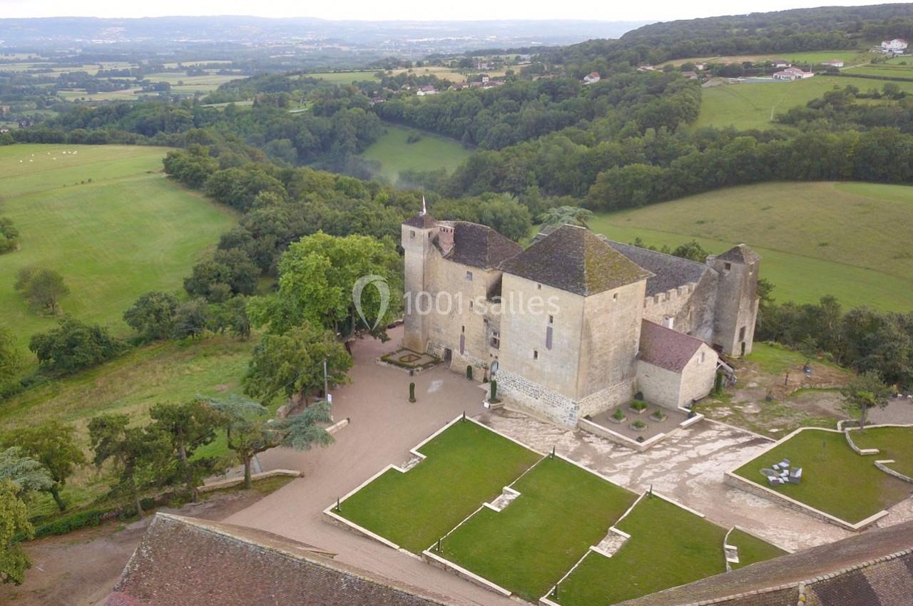 Location salle Saint-Hilaire-de-Brens (Isère) - Château de Montplaisant #1