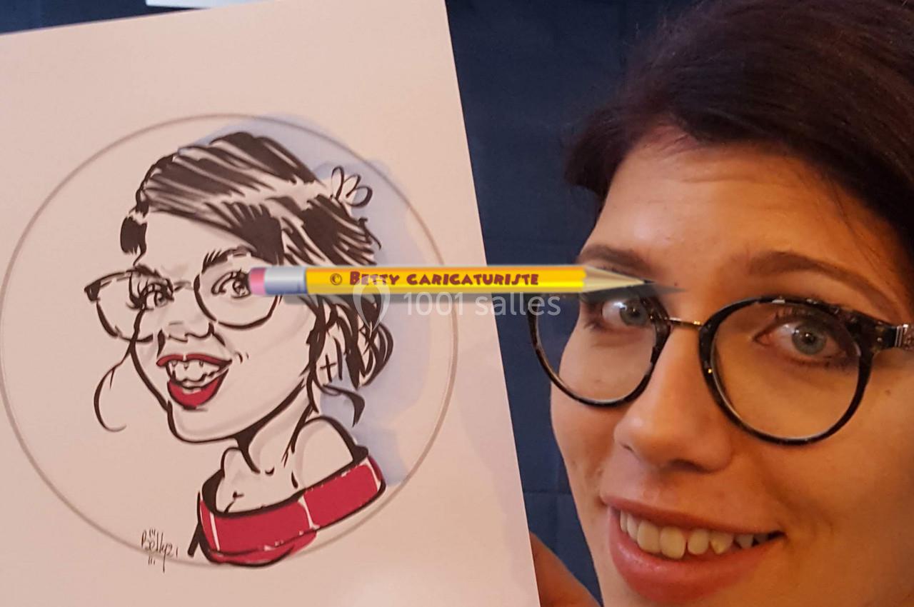 Photo Caricaturiste Betty #2