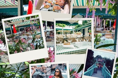 Menu d'un restaurant présentant des formules et plats à la carte avec descriptions détaillées des ingrédients.