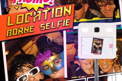 Image promotionnelle d'un DJ tenant une table de mixage, avec des textes sur l'animation d'événements en Vendée et Pays de…