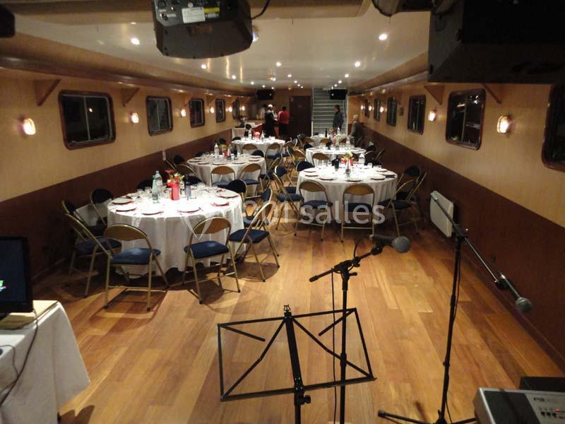 Location salle Ivry-sur-Seine (Val-de-Marne) - Péniche L'unic #12
