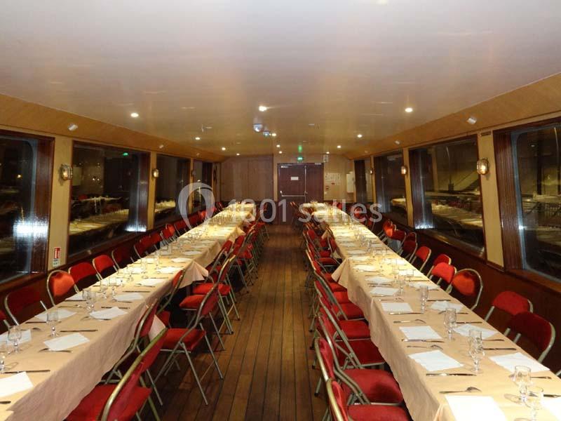 Location salle Ivry-sur-Seine (Val-de-Marne) - Péniche L'unic #17