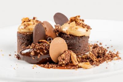 Logo du parc animalier et botanique de Branféré, avec une illustration stylisée de girafe et du texte associé.