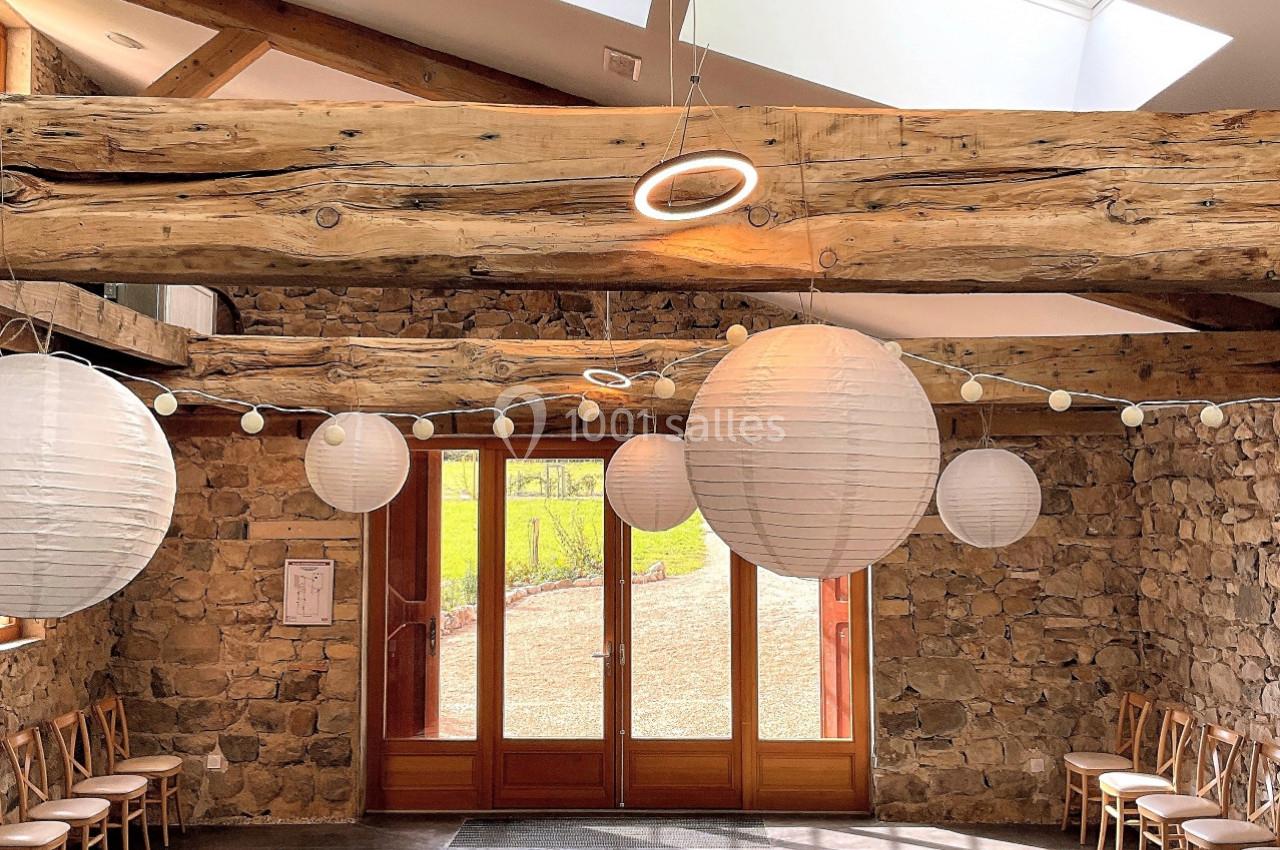 espace cocktail intérieur