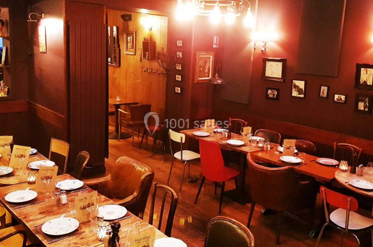 Location salle Paris 17 (Paris) - Lou Bistrot #15