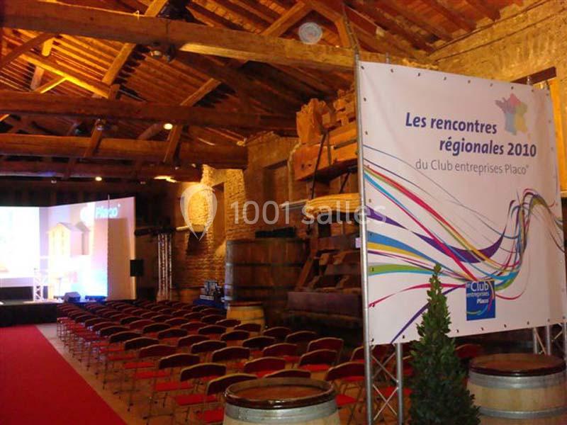 Location salle Lacenas (Rhône) - Domaine de l'Ordre des Compagnons du Beaujolais #1