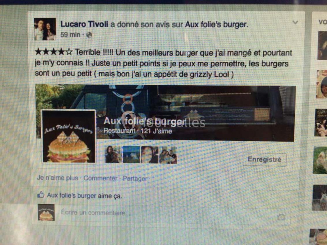 Traiteur Warneton (Nord) - Aux Folie's Burger #13