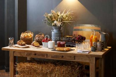 Carte indiquant les routes principales et les accès au Château de Montvillargenne, situé près de Chantilly et Gouvieux.