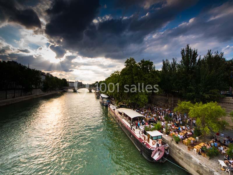 Location salle Paris 4 (Paris) - Péniche Marcounet #4