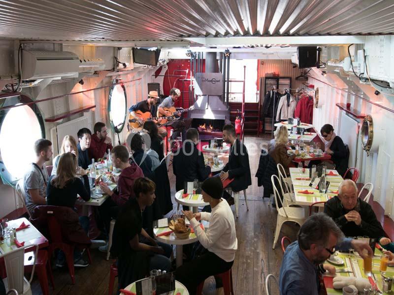 Location salle Paris 4 (Paris) - Péniche Marcounet #20