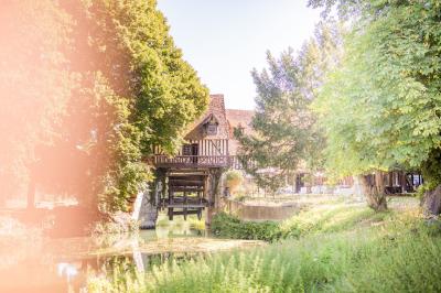 Table de ping-pong dans une pièce lumineuse avec canapé, fauteuil, décorations murales et fenêtres donnant sur la verdure.