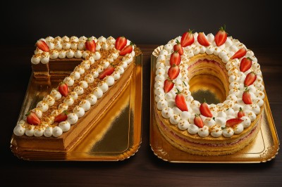 Assiette gastronomique avec tranches de poisson, agrumes, radis, croustillant décoratif et points de sauce balsamique.