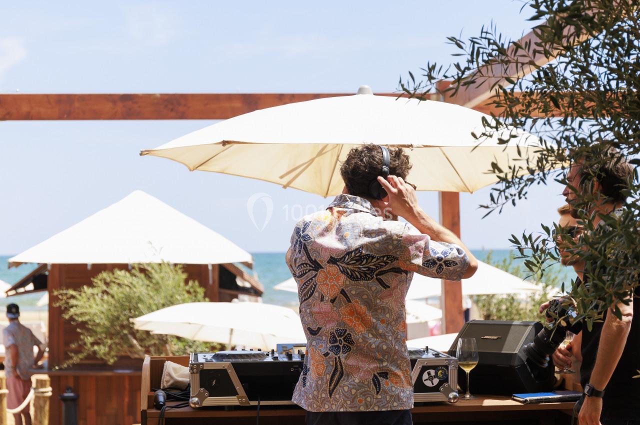 Brunch du lendemain à l'Hospitalet Beach