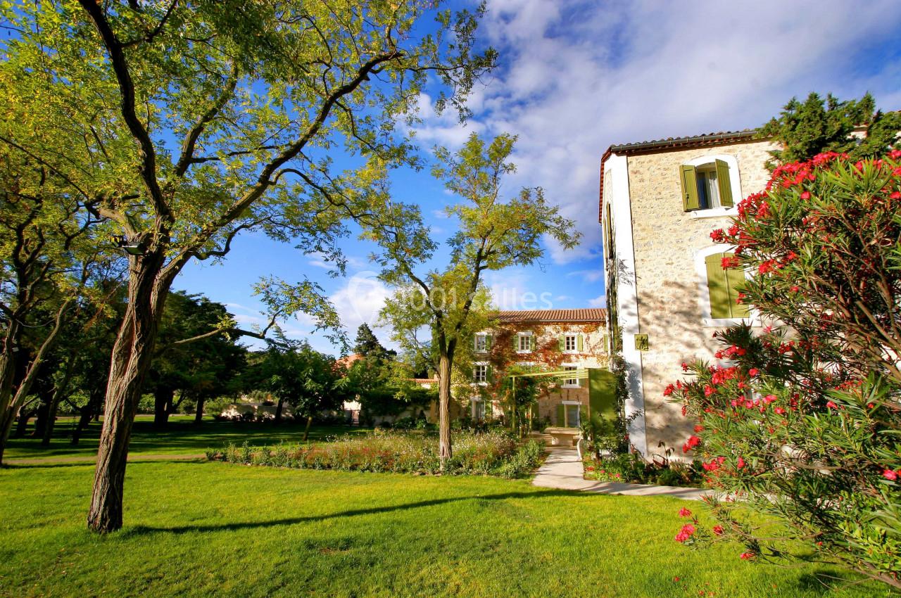 Le parc de Château l'Hospitalet