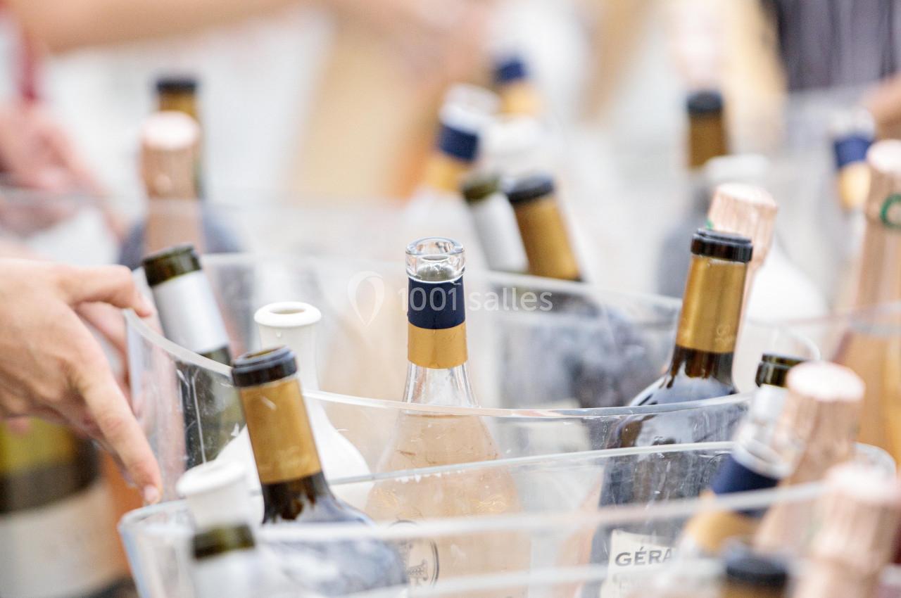 Vin d'honneur à l'Hospitalet Beach