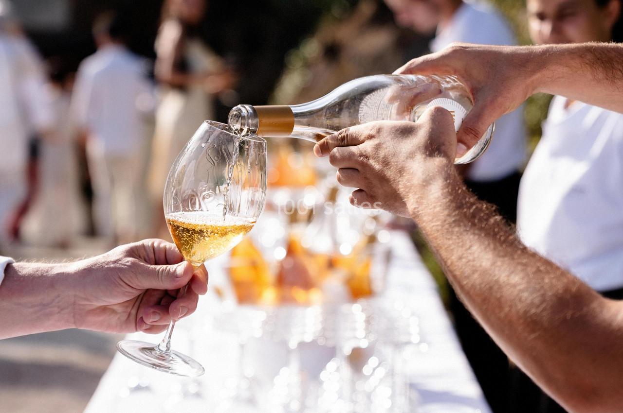Vin d'honneur au Château l'Hospitalet