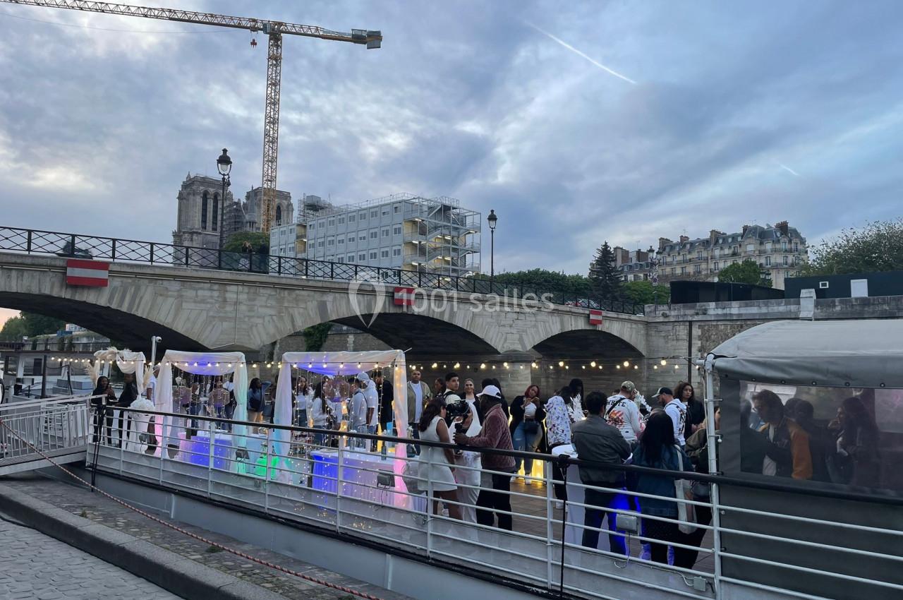 Location salle Paris 5 (Paris) - La Péniche Notre Dame de Paris #3