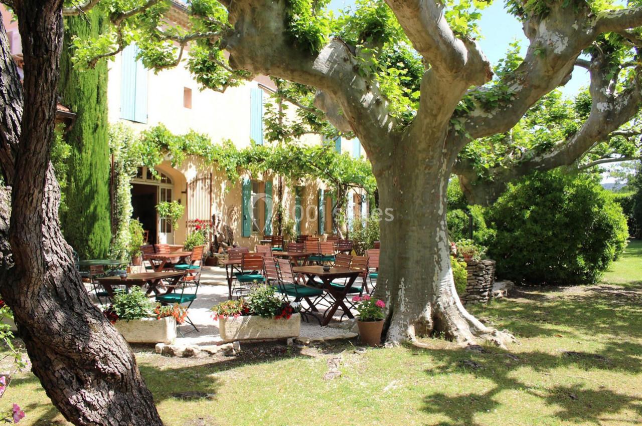 Location salle Lagnes (Vaucluse) - Hôtel Mas des Grès & Restaurant Sous les Platanes #3