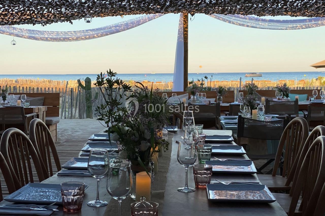 Location salle Ramatuelle (Var) - Plage L'Orangerie  #2