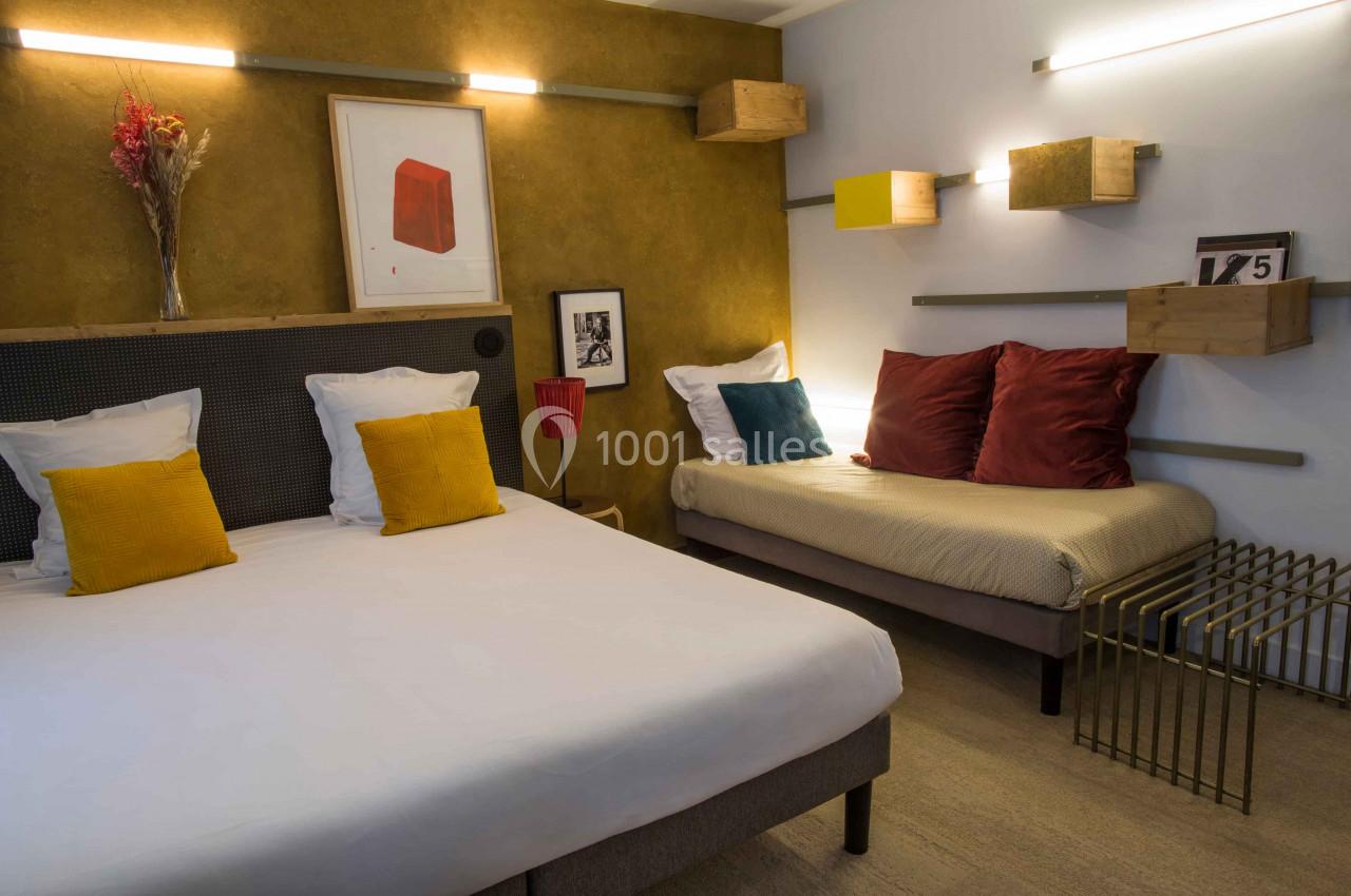 6 chambres Triples : 20 M2