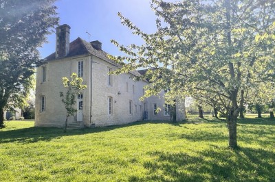 Façade du manoir