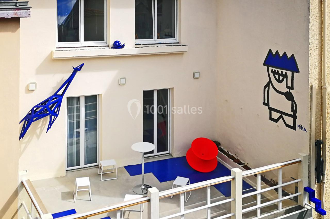 Terrasse privée 25 M²