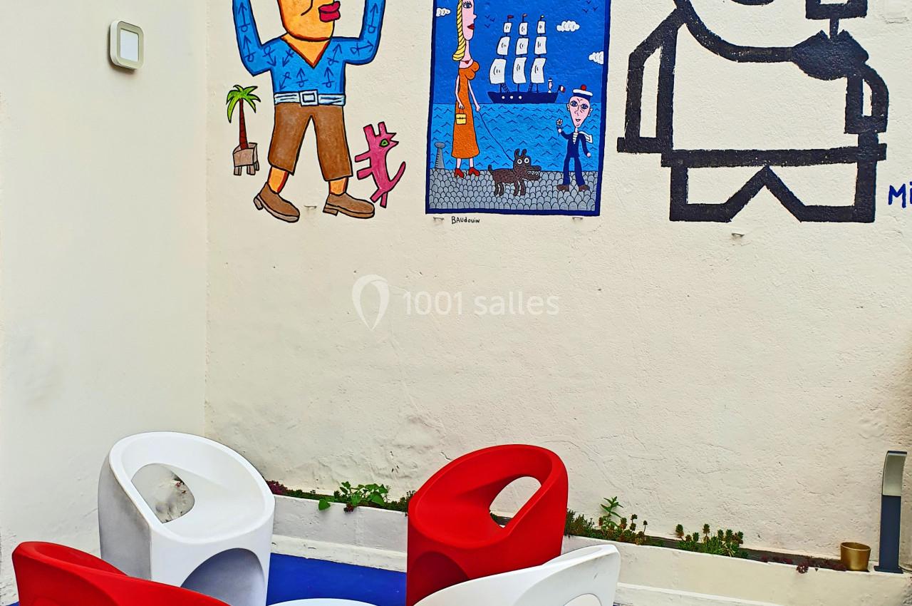 Terrasse privée 25 M²