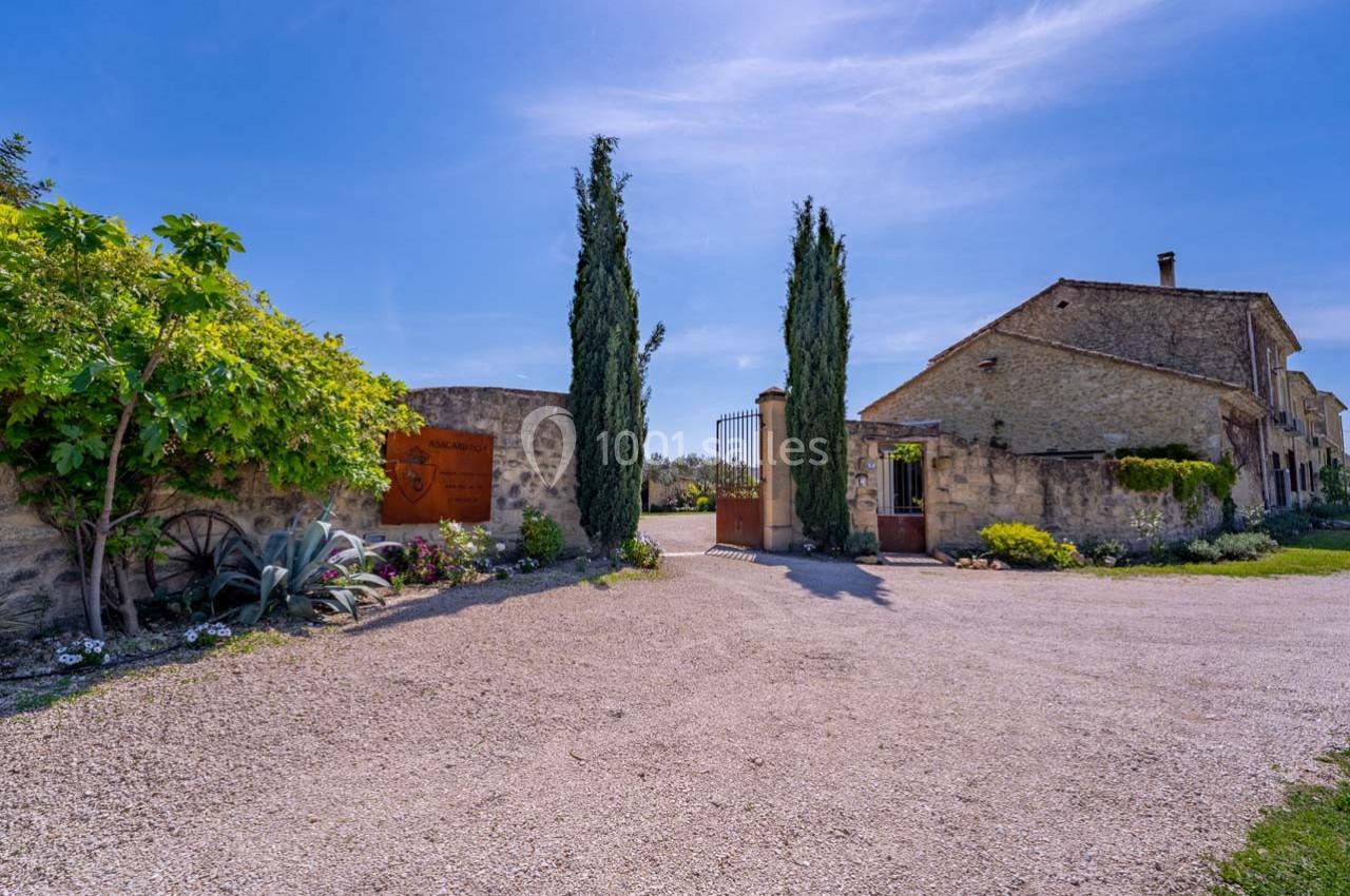 L'entrée du domaine