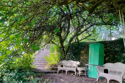 Miniature Sous le figuier Les jardins sous la neige