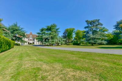Plateau de verrines et amuse-bouches colorés disposés sur une planche en bois, en extérieur sur une pelouse.