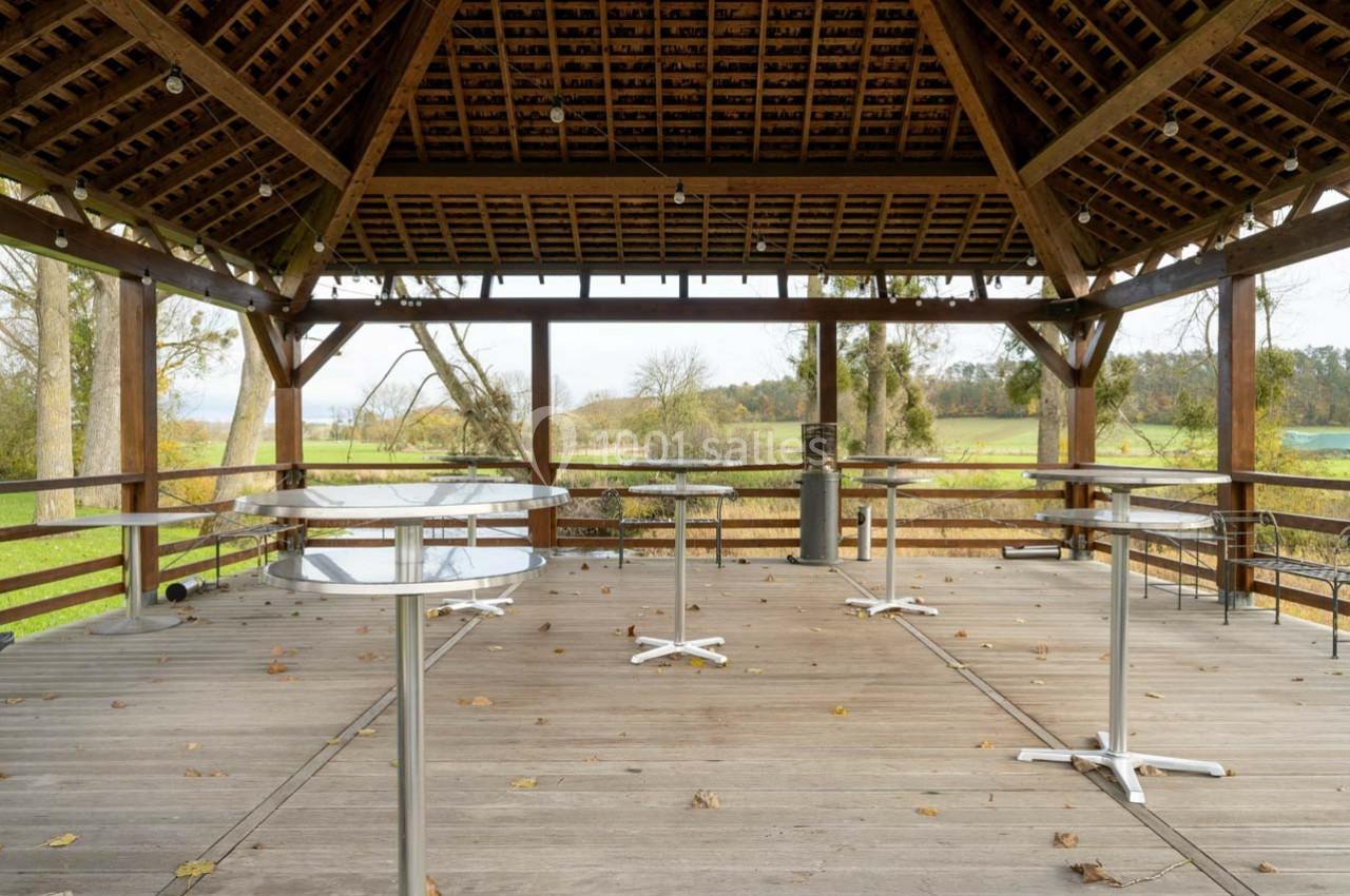 L'intérieur du Kiosque