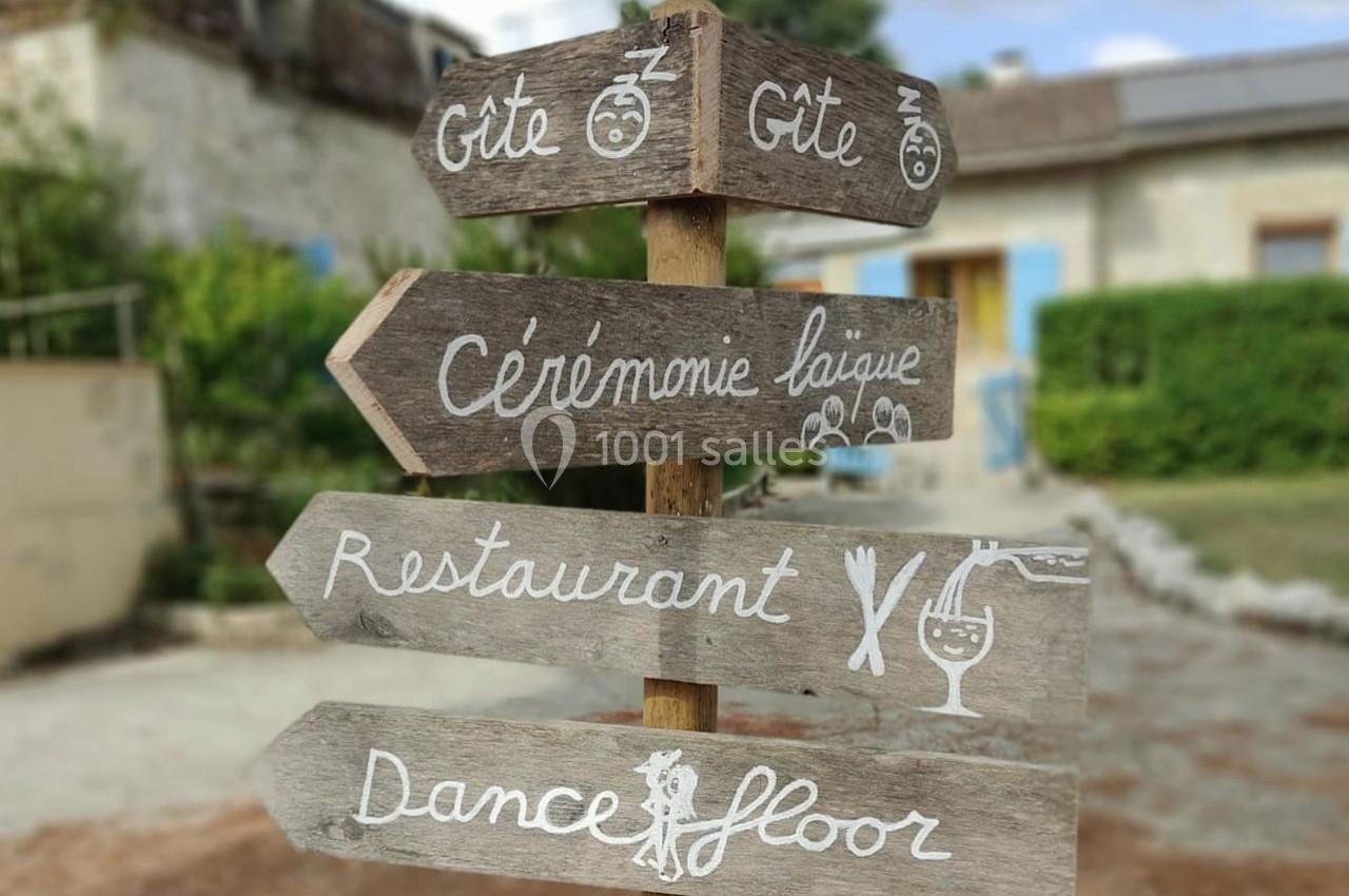 Location salle Brugnac (Lot-et-Garonne) - Gîtes et Auberge du Cheval Blanc #2