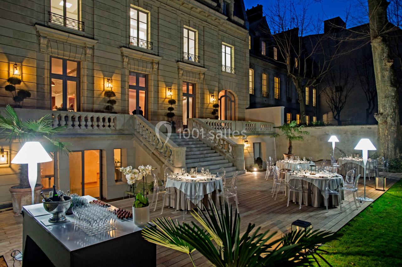 Jardin dîner