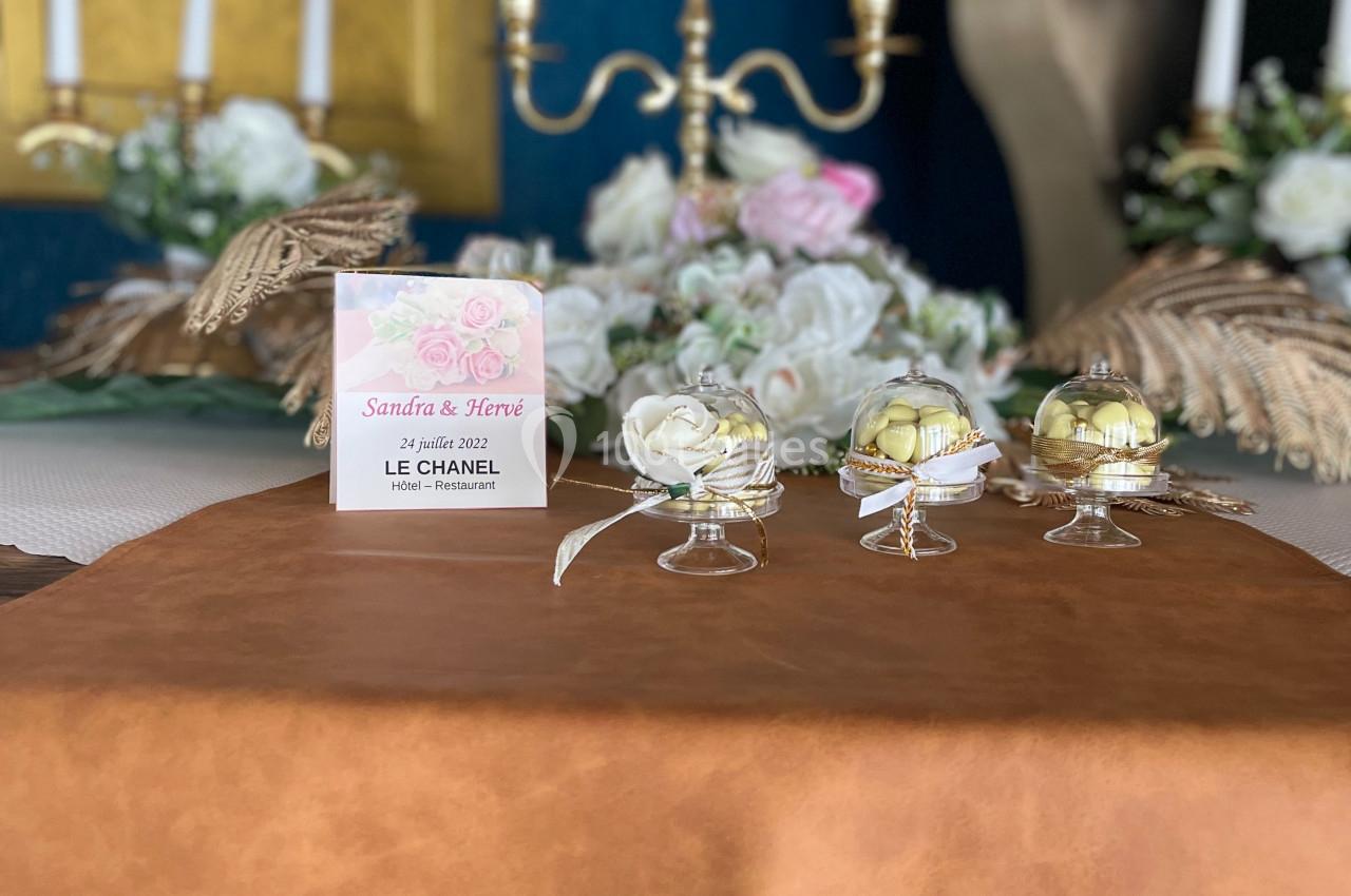 Location salle Villieu-Loyes-Mollon (Ain) - Hôtel Restaurant le Chanel #5