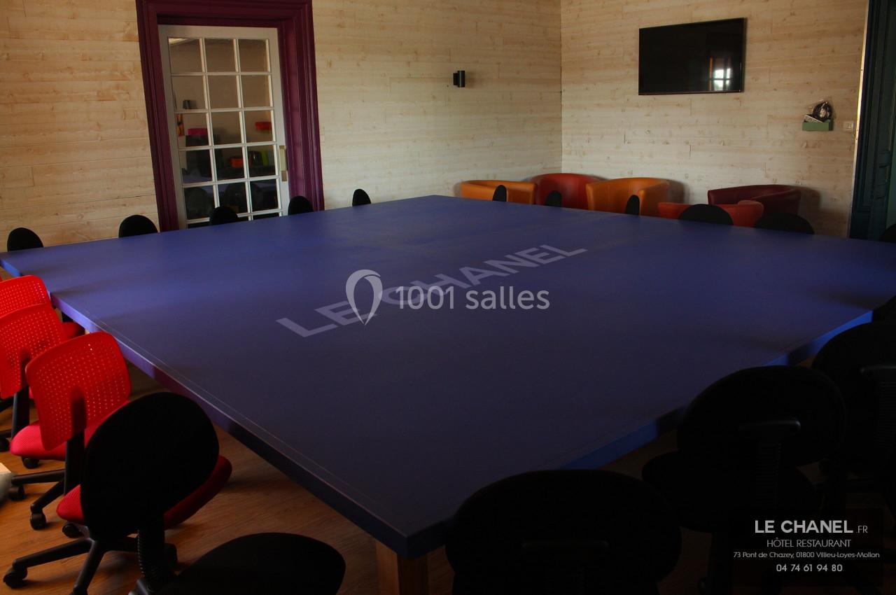 Location salle Villieu-Loyes-Mollon (Ain) - Hôtel Restaurant le Chanel #3