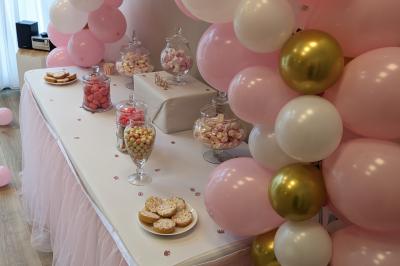 Miniature Sweet table girly Salle sensorielle
