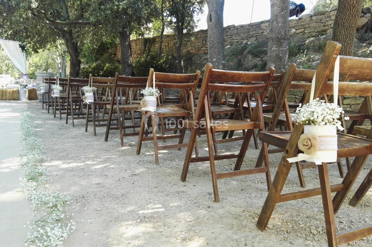 CHAISES CEREMONIE
