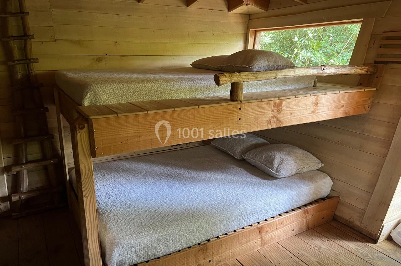 Cabane Mésange à 3m - max 6 couchages