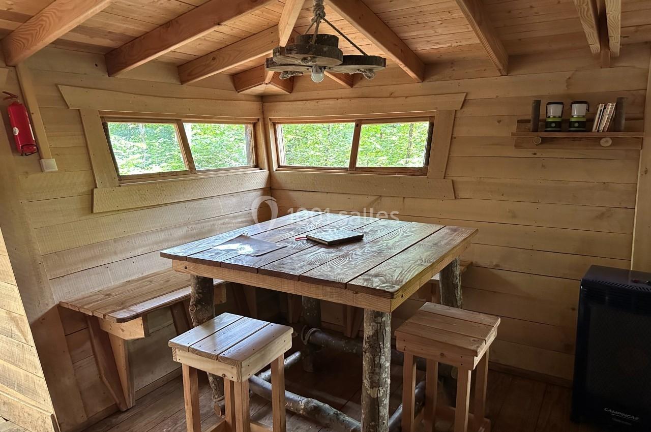 Cabane Mésange à 3m - max 6 couchages