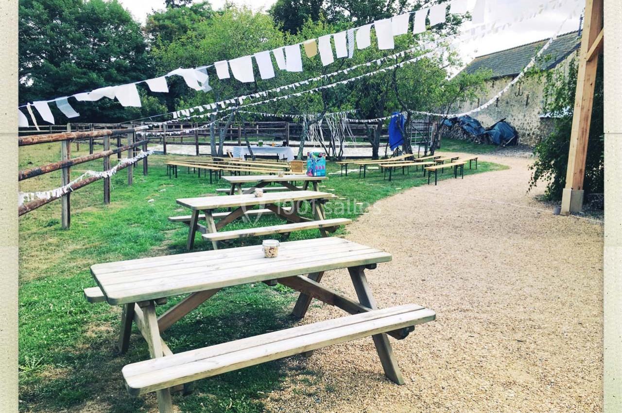 extérieur coté terrasse couverte