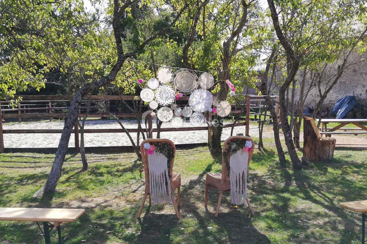 extérieur coté terrasse couverte