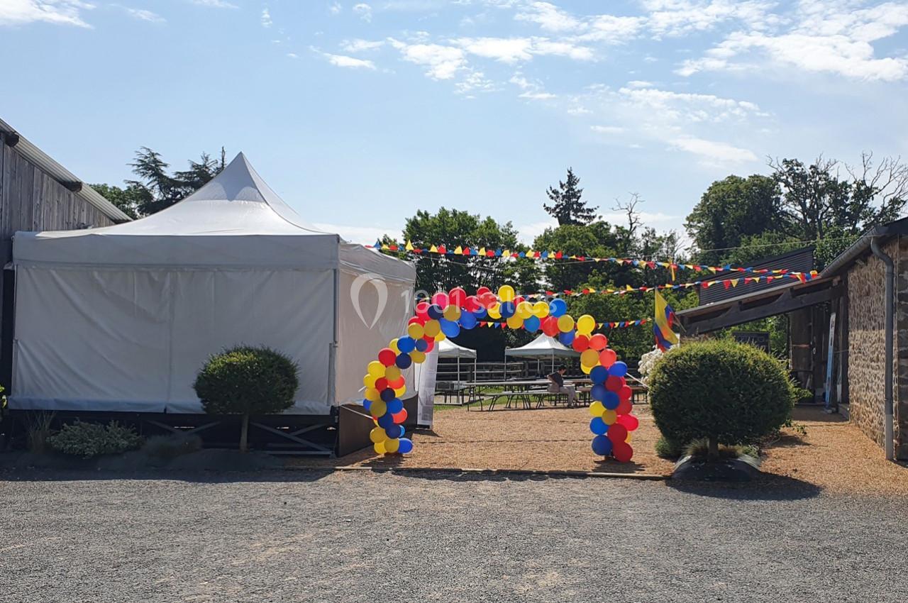 extérieur coté terrasse couverte