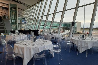 Diner en porte d'embarquement