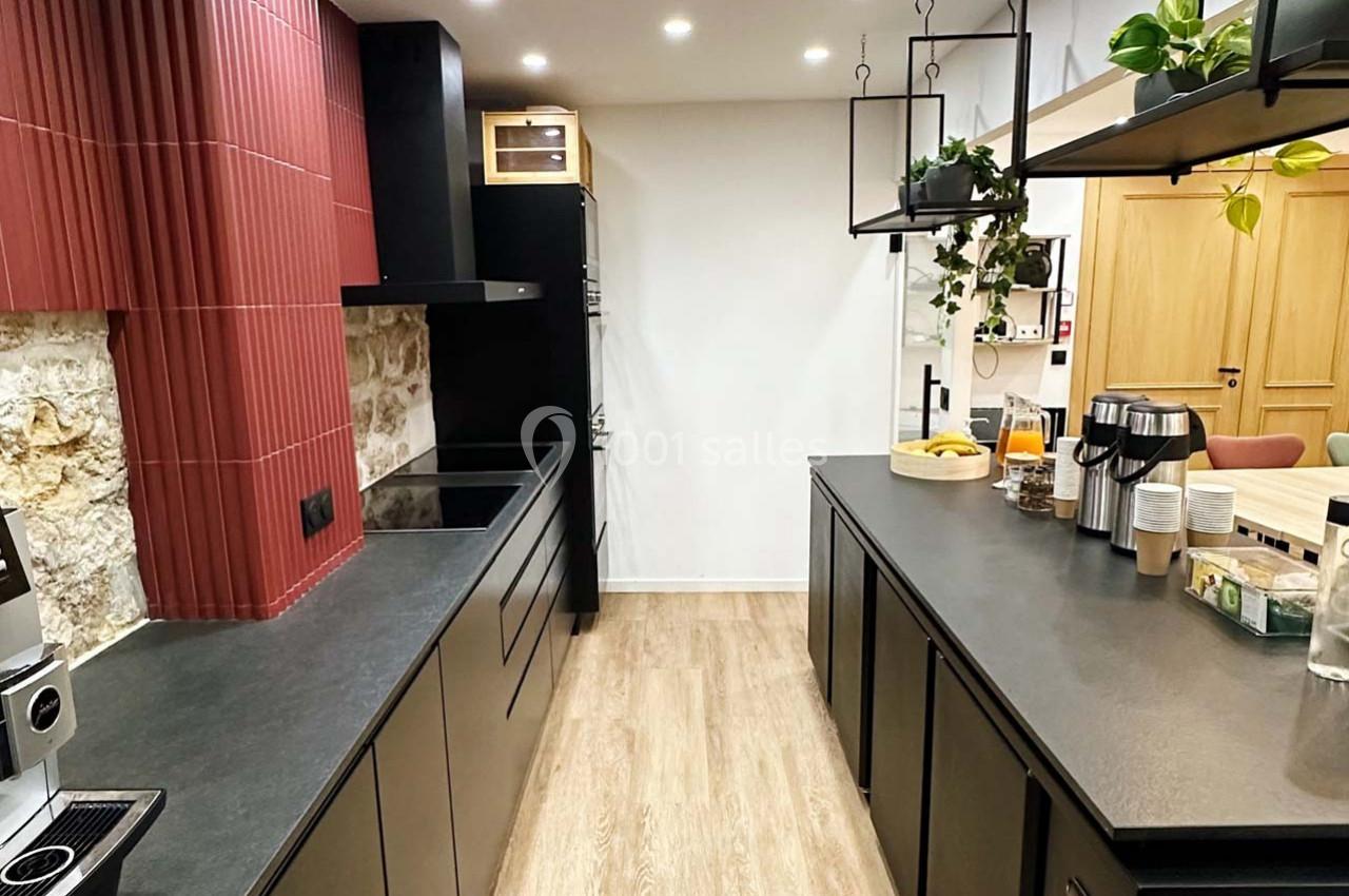 La cuisine équipée 