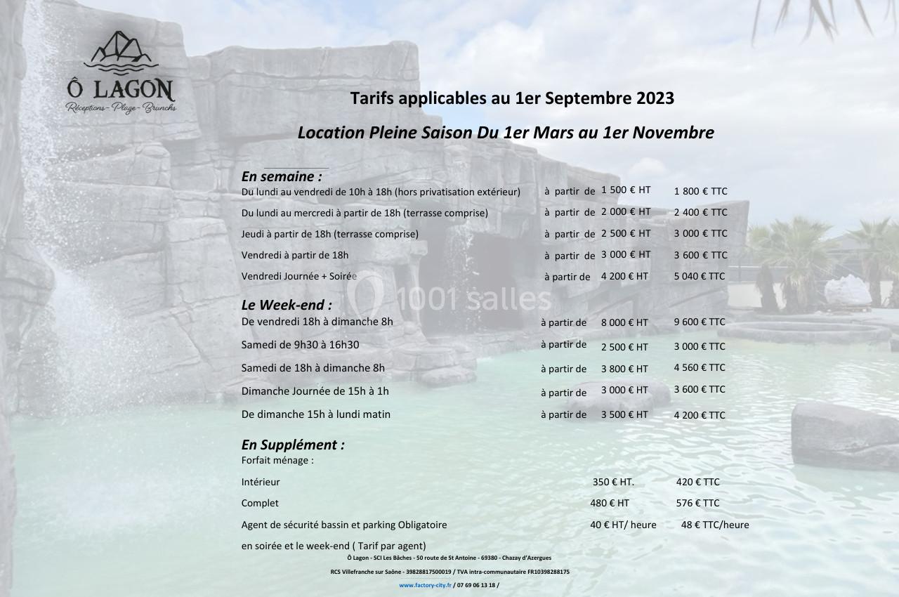 Location salle Chazay-d'Azergues (Rhône) - ô Lagon #10