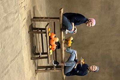 Table garnie de plats variés : boulettes, tartines garnies, sauces et accompagnements dans des assiettes et bols.